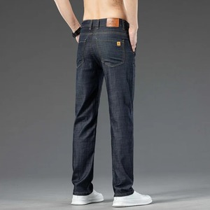 Pantalon en jean stretch personnalisé pour hommes High Street Hip Hop Style vintage Zipper Fly Dark Fournisseur direct de vêtements de rue en 3D - Product Image 6