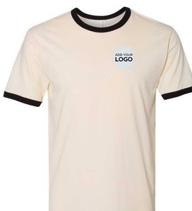 Chemises à col rond à manches courtes T-shirt basique T-shirt en gros T-shirt Summer Ringers T-shirt - Product Image 5