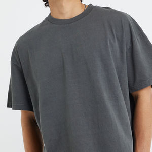 Camiseta unisex extragrande de algodón 100% de alta calidad con logotipo personalizado estampado de marca privada para hombre - Product Image 6