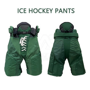 Pantalon de hockey sur glace pour adulte, entraînement, jeu, coque rembourrée, léger, taille réglable, professionnel, respirant, polyester, personnalisable - Product Image 6