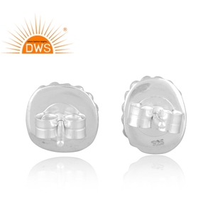 Meilleure vente de boucles d'oreilles en argent sterling fin avec améthyste naturelle et pierres précieuses fabricant de bijoux personnalisés - Product Image 4