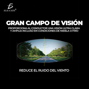 Casco Moto Certificato ABS per Uomo o Donna, Doppia Visiera Integrale Retrattile, Nuovo, per Motocross - Product Image 6