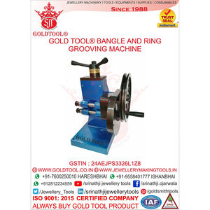 Outils et équipement de bijoux de rainurage de bracelet et d'anneau de qualité supérieure - Product Image 1