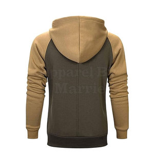 Nueva llegada, sudaderas con capucha para hombre de diseño minimalista y sencillo, de color sólido, esenciales para el día a día, con bolsillos tipo canguro. - Product Image 3