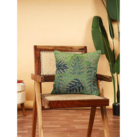 Housse de coussin 2025, design européen moderne, marron doré uni, broderie perlée lourde, ignifuge, pour canapé