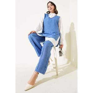 ชุดเน็กไท3ชิ้นประดับด้วยหินสีคราม - Product Image 1