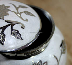 Urne de crémation en laiton, conteneur commémoratif, Pot d'enterrement - Product Image 6