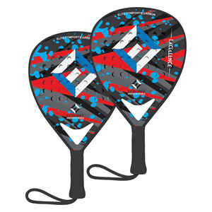 Raqueta de Tenis de Playa de Alta Calidad, Raqueta de Paddleball de Fibra de Carbono con Forma de Diamante, Fabricada en Pakistán - Product Image 5