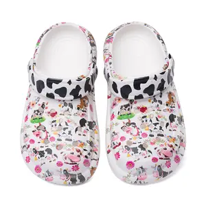 Shoe For New Styles Shoes DIY Comfortable Slipper Wholesale Customized Summer Kids Cartoon Slippers