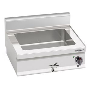 Baño María de Sobremesa - 6x GN 1/4 - 1,2 kW - con Grifo de Drenaje - Product Image 1