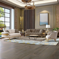 Modern şık uzanmış oturma grubu ev için güzel kumaş mobilya villa oturma odaları daireler oteller ev ofisleri