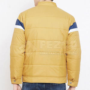 OEM Vestes d'hiver à bulles à col montant brodées, imprimées et brodées, à prix raisonnable avec logo à l'avant personnalisées - Product Image 4