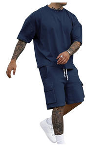 Ensembles de course à pied pour sports d'été personnalisés pour hommes Sweats à capuche et sweatshirts à la mode solides - Product Image 4