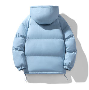 2024 Winter <b>Men's</b> Waterproof <b>Fleece</b> <b>Thick</b> Warm Coat Breathable Zipper Reversible Outwear Printed Windbreaker for Outdoor <b>Jacket</b> - Product Image 4