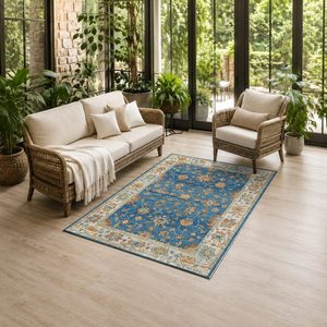 Tapis de salon antidérapant en chenille gris anthracite, motif géométrique contemporain imprimé numériquement, lavable en machine - Vente en gros RUGS DEPOT LXDP-0034 - Product Image 6