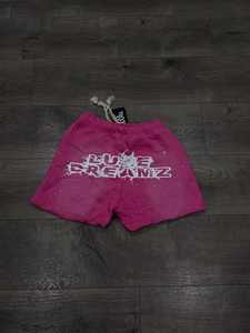 Strass personnalisé sérigraphie Logo poche lavage à l'acide Vintage hommes Shorts sueur coton français Shorts Jogging coton Shorts - Product Image 2