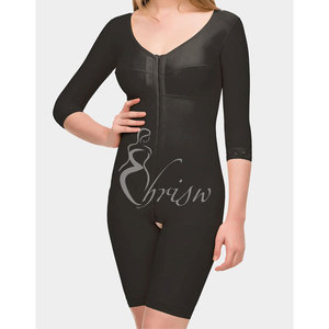 Combinaison intégrale avec soutien-gorge, gaine colombienne intégrale, body sculptant à forte compression, post-opératoire, post-partum, amincisseur de bras - Product Image 1