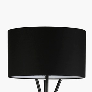 Lampadaire en tissu blanc en forme de champignon pour la décoration intérieure de salon de luxe moderne, élégant, support doré LED pour la maison et le bureau - Product Image 6