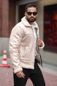 OEM <b>Men's</b> <b>Overcoat</b> Thick Winter Coat Waterproof Breathable Padded Casual Outerwear <b>Long</b> Sleeve for City and Daily Wear - Product Image 3