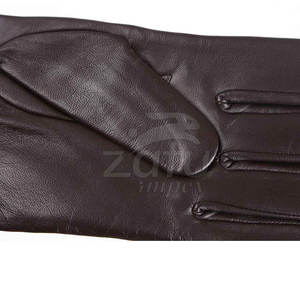 Nuevos guantes de cuero de diseño personalizado Guantes de cuero de alta calidad para hombres Guantes de cuero para hombres al por mayor - Product Image 6