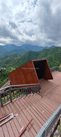 Panneaux muraux en acier Corten découpés au laser, treillis de clôture de jardin en acier patinable, panneau métallique décoratif, taille personnalisée, chantier de construction