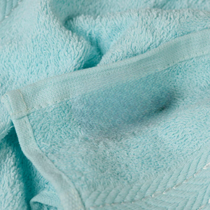 ผ้าขนหนูม้วนเนื้อนุ่มสีฟ้าอ่อน 100% ผ้าฝ้าย ระบายอากาศได้ดี แห้งเร็ว ซึมซับน้ำได้ดี เป็นมิตรกับสิ่งแวดล้อม สำหรับเช็ดหน้า ใช้ในบ้าน ความงาม  สีตามสั่ง - Product Image 2