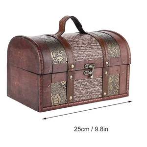 Caja de Joyería de Madera Tradicional Personalizada con Diseño Tallado Intrincado para Almacenamiento Diario de Accesorios a un Precio desde India - Product Image 3