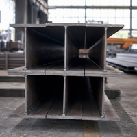 Poutre en acier profilé en H pour structure portique, section laminée avec certificat d'usine pour projets de construction