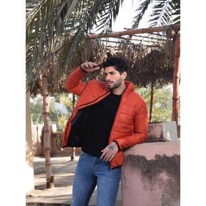 เสื้อแจ็คเก็ตบุฟองน้ำสำหรับผู้ชาย, เสื้อโค้ทกันน้ำสไตล์สตรีท - Product Image 3