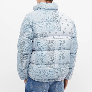 Veste bomber réversible imperméable pour homme de qualité supérieure, 100% polyester, chaude pour l'hiver, en vente en gros - Product Image 3