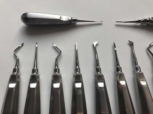 Ensemble allemand de haute qualité de qualité supérieure de 15 pièces d'instruments chirurgicaux d'extraction d'ascenseurs dentaires - Product Image 4
