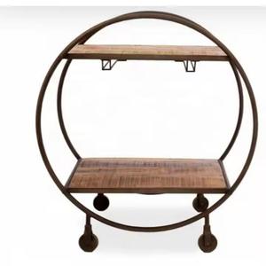 Elegant <b>Wood</b> <b>Kitchen</b> Serving <b>Trolley</b> for Hotels Restaurants Home Office Workshop Living Room <b>Kitchen</b> Furniture - Product Image 1