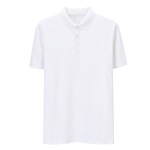 Camiseta de Golf transpirable de 100% algodón para hombre, logotipo personalizado, manga corta de secado rápido de alta calidad, Color personalizado, sólido a la moda - Product Image 2