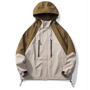 Chaqueta Cortavientos para Hombre para Correr, Senderismo y Deportes al Aire Libre con Tela Transpirable y Cómoda con su Propio Logotipo - Product Image 1