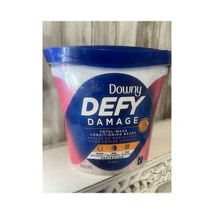 Downy Defy Damage 22.9 Oz Fresh Total In-Wash Conditioning Beads Adoucissant solide pour vêtements Nouveau - Product Image 2