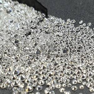 Diamantes sueltos naturales India GIA IGI Certificado Corte brillante Excelente Buena calidad VVS1 Claridad Joyería de diamantes blancos - Product Image 1