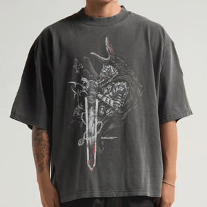 Top Tendance DTG Imprimé Boxy Fit Tees | Drop Shoulder Streetwear | Votre Logo Votre Style - Product Image 2