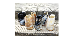 Mug en corne de Viking personnalisé, écologique, en matériaux organiques, style animalier, grande capacité, artisanat naturel poli pour la décoration intérieure et les mariages - Product Image 2