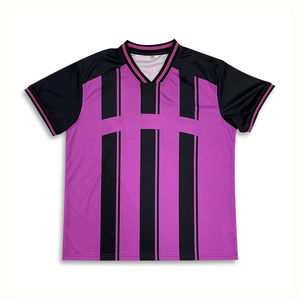 Maillot de football imprimé par sublimation personnalisé maille respirante kit de vêtements de sport uniforme de football unisexe pour hommes maillot de football en maille - Product Image 1