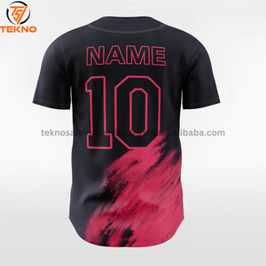 Camiseta de béisbol de alta calidad 2025, diseño de logotipo personalizado, ropa de equipo, gran oferta, ropa deportiva para hombres con servicio OEM ODM - Product Image 2