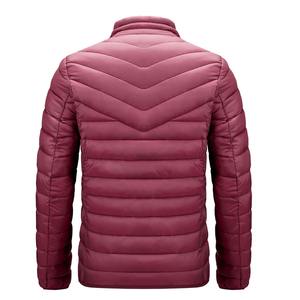 Vestes d'hiver chaudes à logo personnalisé pour hommes Vêtements d'extérieur à bulles d'air pour hommes - Product Image 6