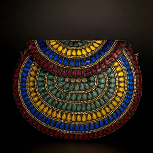 Fashion Mosaic Clutch <b>Bag</b> for Party Wear Collection Handmade Mosaic Clutch <b>Bag</b> for <b>Festive</b> and Wedding Wear By HAND MADE CRAFT - Product Image 1