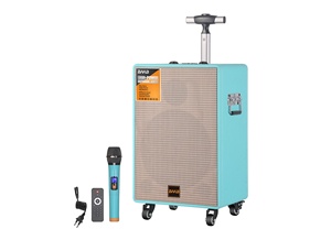 Loa Trolly Bán Chạy Nhất Alibaba B-V8 Loa Trầm 8 Inch Hệ Thống Âm Thanh <span class=keywords><strong>DJ</strong></span> Xe Đẩy Karaoke Loa Siêu Trầm Có Mic Không Dây - Product Image 3