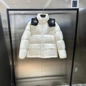 Women's Winter Down Jacket Thick Jackets <b>Zipper</b> Down Fashion Puffer Coats Women's and Men's Jacket - Product Image 2