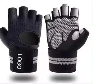 Logotipo personalizado de alta calidad al por mayor por Un buen fabricante nuevo estilo mejor material con la mejor tarifa para guantes de fitness de gimnasio mejor tarifa - Product Image 6