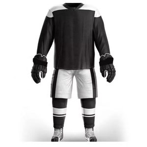 Uniforme de hockey sur glace de qualité supérieure Vêtements de sport pour hommes Respirant et léger pour hommes Matériau en polyester Fabriqué au Pakistan - Product Image 1