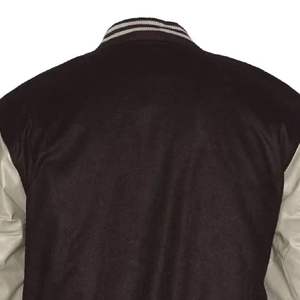 Venta al por mayor ropa de calle al aire libre chaqueta de moda para hombres logotipo personalizado carta de béisbol College CollegeBaseballjacket para hombres DDP envío - Product Image 2