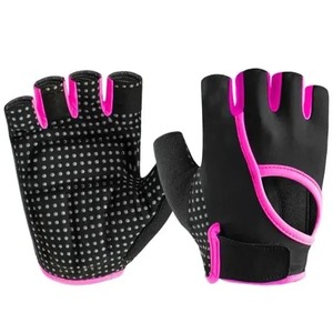 Mejor calidad logotipo personalizado gimnasio Fitness guantes nuevo estilo mejor material al por mayor por buen fabricante para deportes al aire libre - Product Image 5
