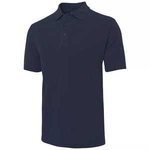 Hombres 100% algodón Casual para Polo camisetas de manga corta antiarrugas personalizado impreso de talla grande ropa de moda - Product Image 2