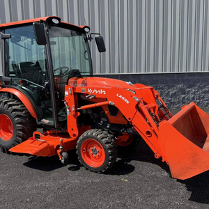 Tractor Kubota multiusos de 24.8HP con cortadora de césped y cargador frontal / Tractor agrícola Kubota LX2610 de buena calidad disponible - Product Image 1